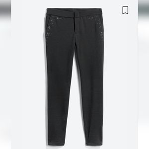 Kut from the Kloth embroidered black pants size 22W